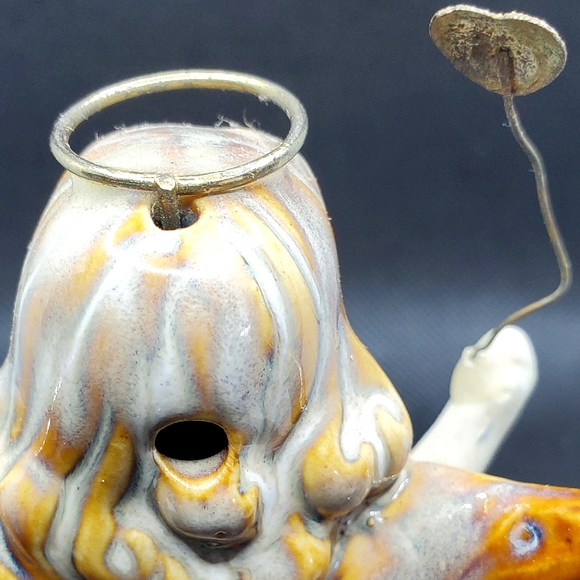 Vintage Ornamental Tealight Angel - Picture 4 of 12